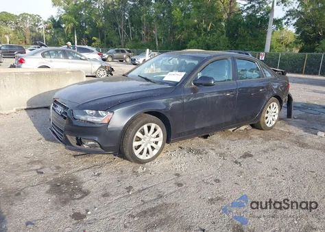 2014 Audi A4 2.0T Premium из США, поврежденный, VIN WAUDFAFL4EN029564